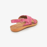 Cross-Strap Girls Sandals