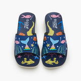 Girls Printed Chappal