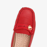 Women's Pearl Buckled Moccs