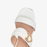 Double Strapped Buckled Heels