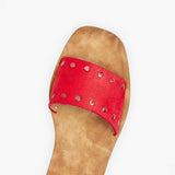 Suede Slides