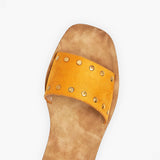 Suede Slides