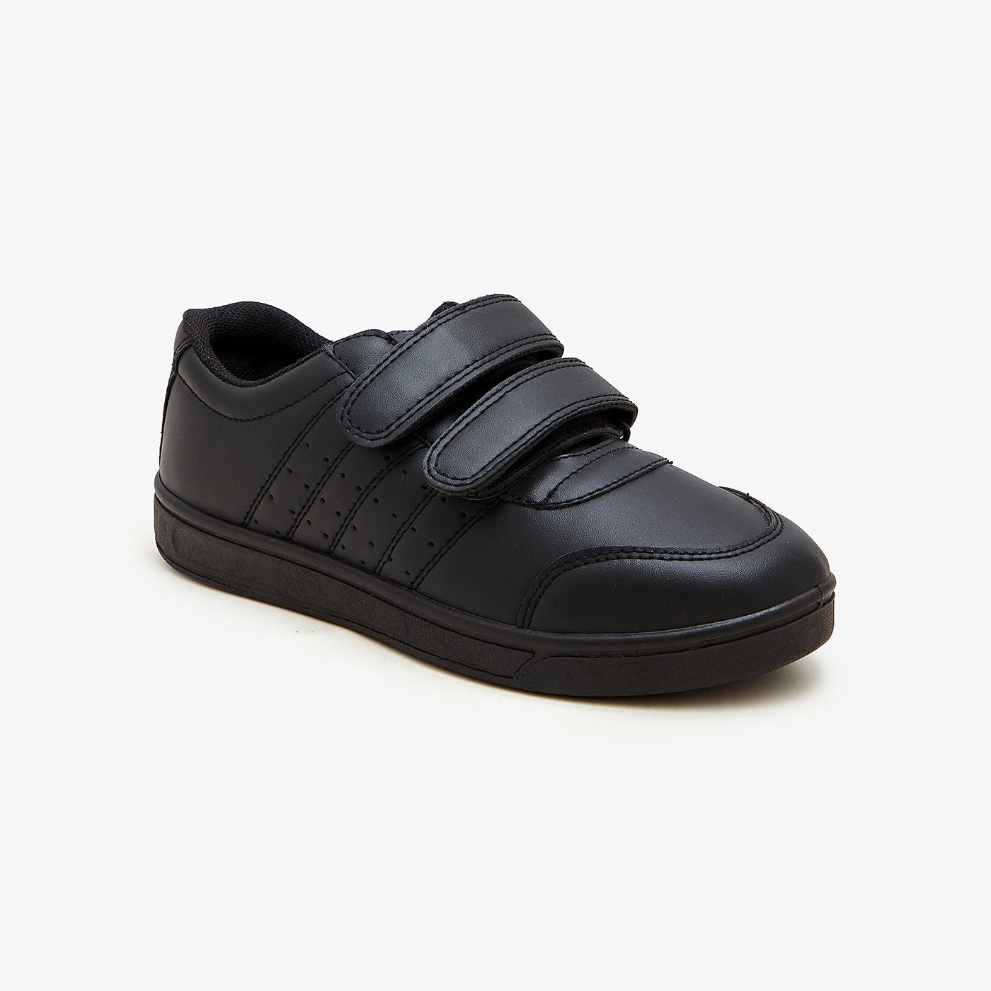 Buy BLACK Kids Classic School Shoes – Soloto