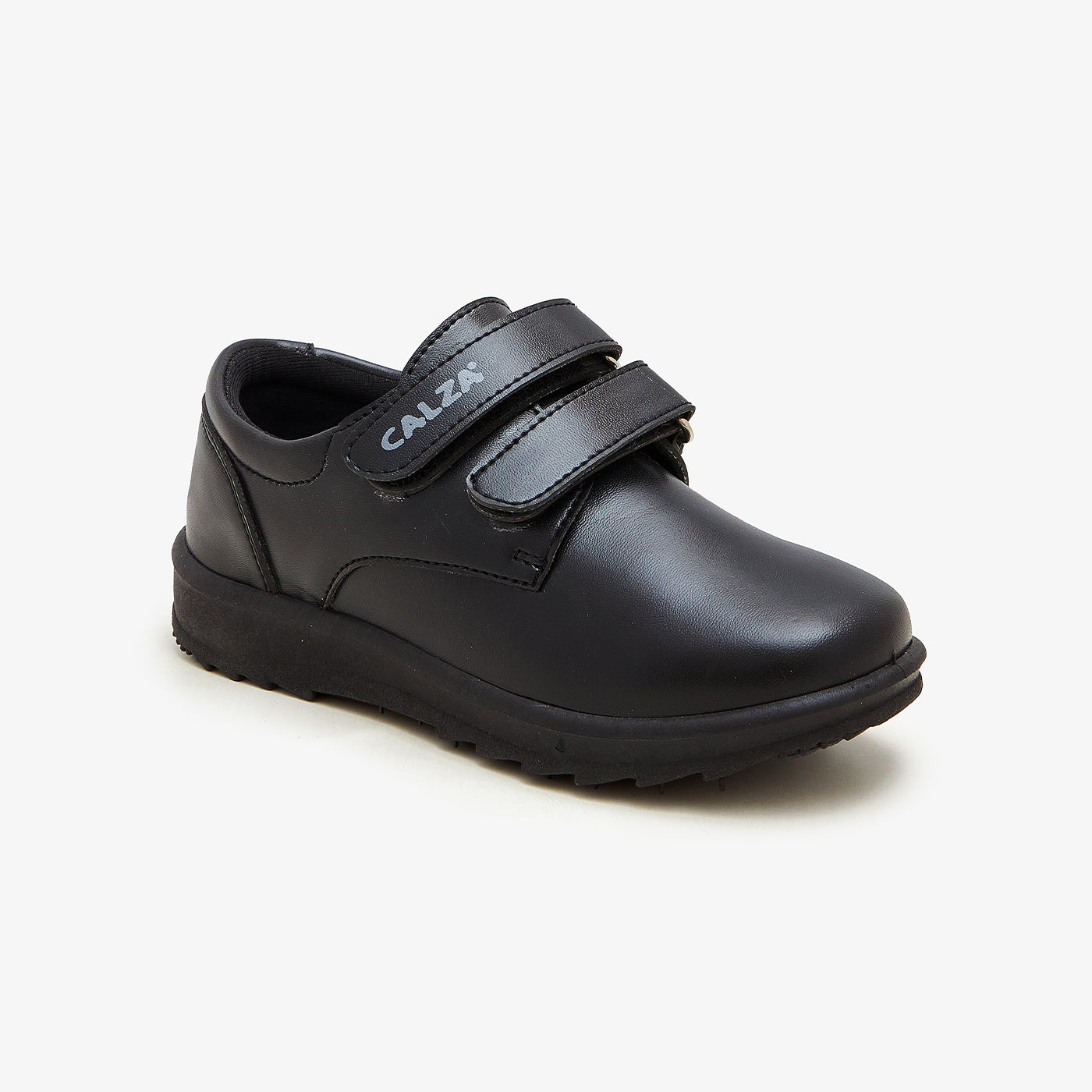 Buy BLACK Boys' Velcro School Shoes – Soloto