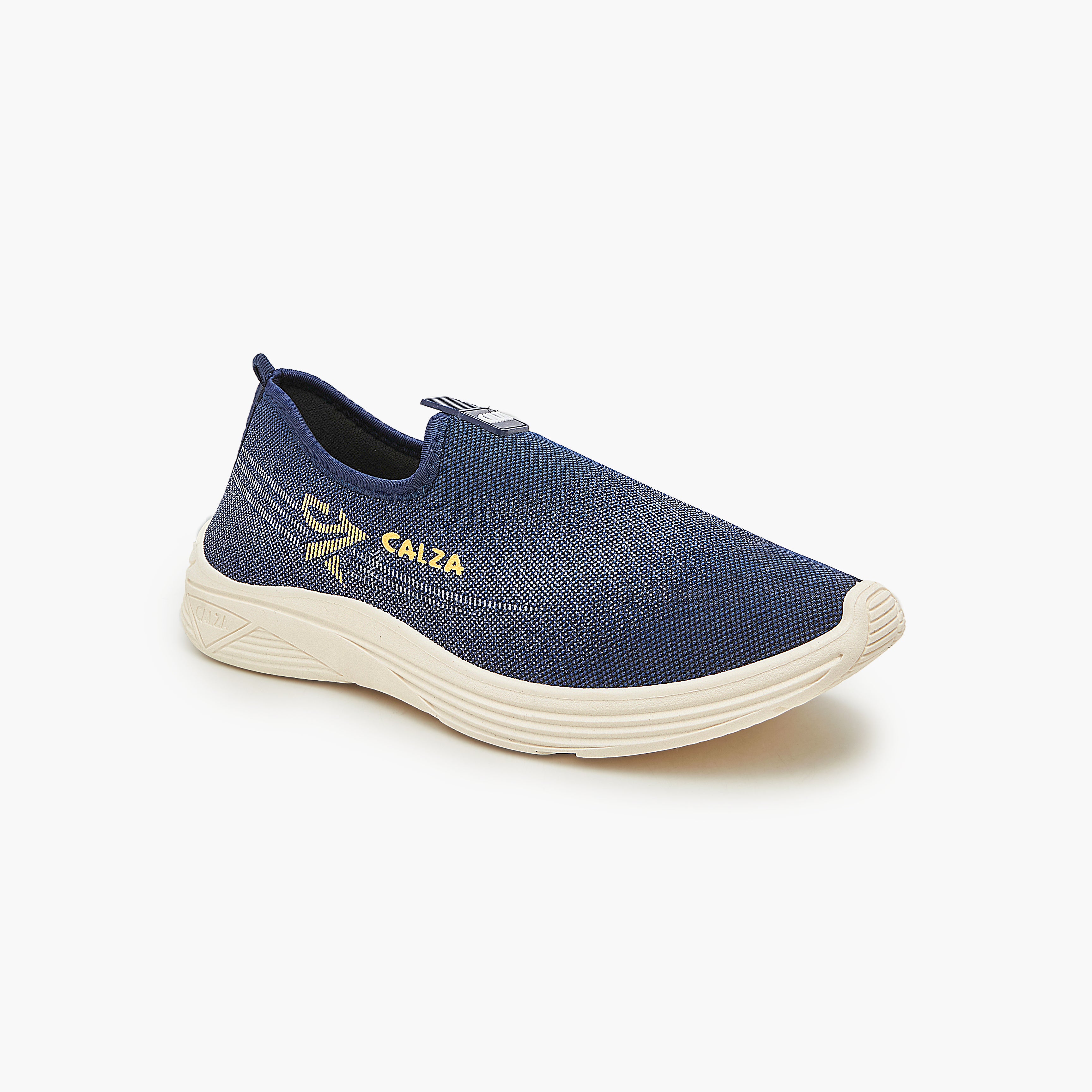 Buy NAVY Men's Mesh Slip-Ons – Soloto - Main Image