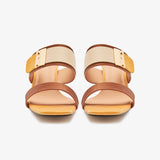 Multi strap Block Heels