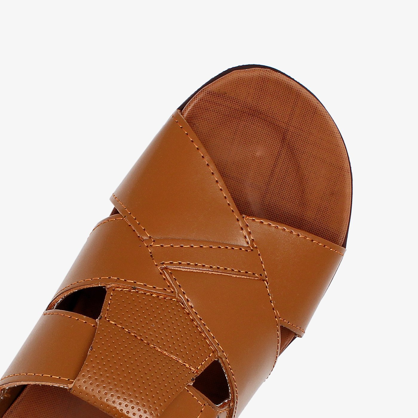 Cross-Strap Mens Sandals
