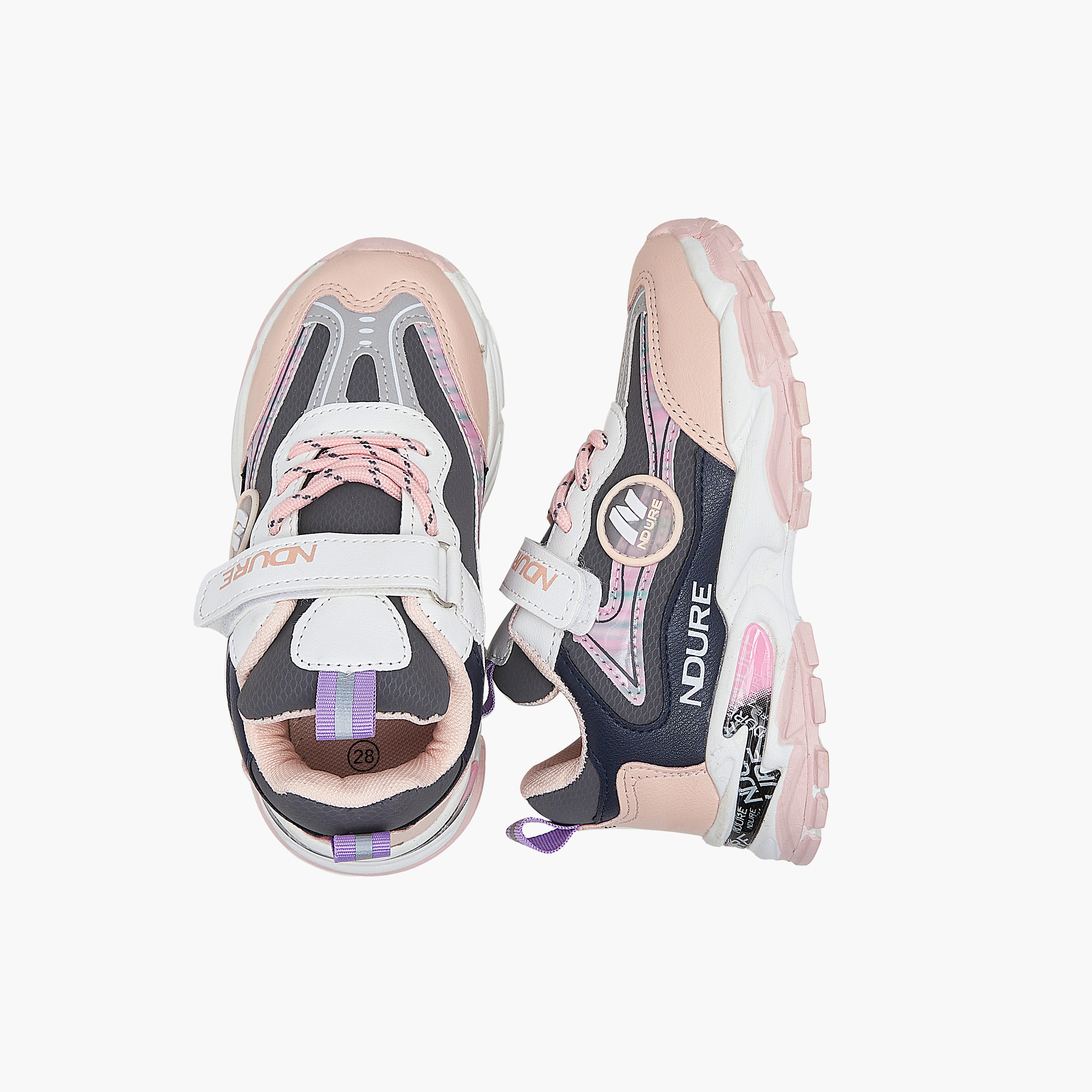 Girls' Chunky Sole Sneakers