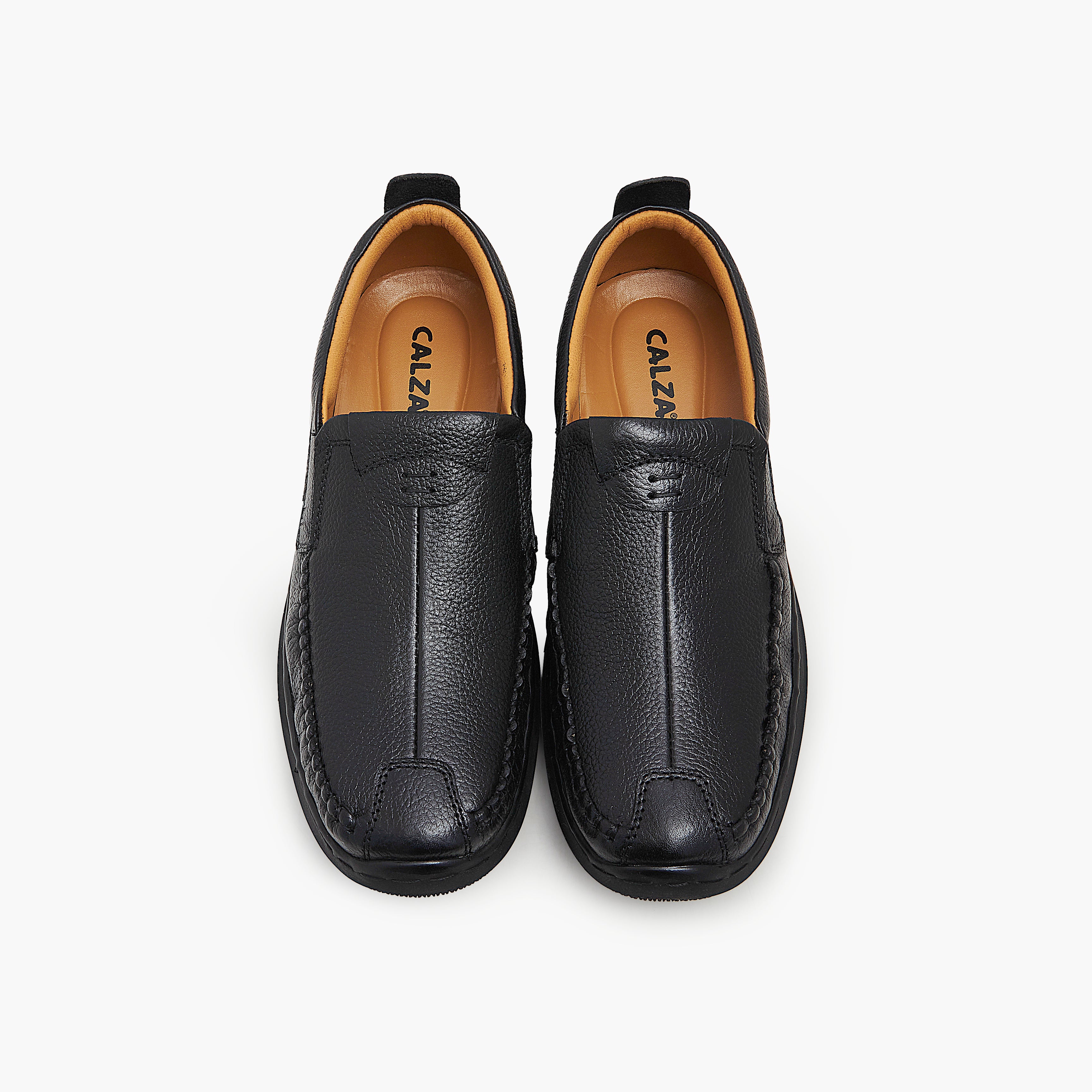 Men's Stitched Detail Loafers