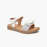 Bowed Girls Sandals
