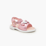 Girls Metallic Sandals