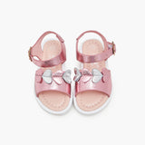 Girls Metallic Sandals