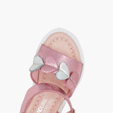 Girls Metallic Sandals