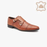 Men's Double Monk-Strap Shoes